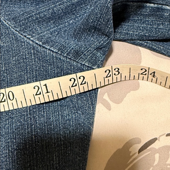 J. Jill Blue Jean Jacket - Picture 6 of 8